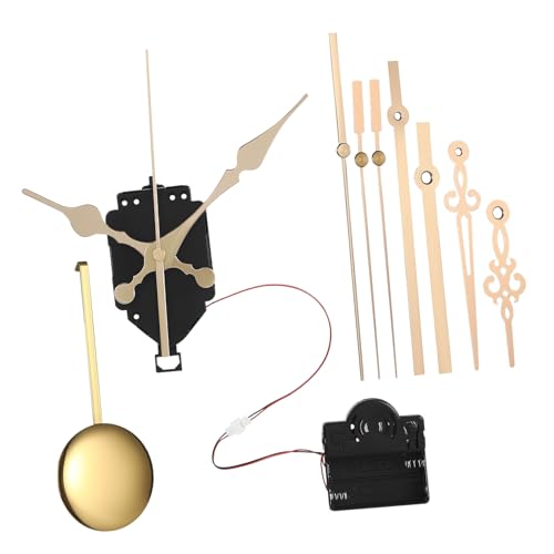 VILLCASE 1 Set Pendeluhrwerk Set Quarzuhrwerk Kit Funktioniert Uhrenteile Uhren Kit Zeigerreparatur Uhrwerk Ersatz Küchenuhren Wanduhrwerk Kit Kunststoff VILLCASE 1 Set Pendeluhrwerk Set Quarzuhrwerk Kit Funktioniert Uhrenteile Uhren Kit Zeigerreparatur Uhrwerk Ersatz Küchenuhren Wanduhrwerk Kit Kunststoff von VILLCASE