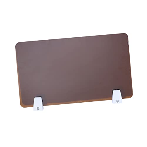 VILLCASE 1 Stück Desktop-Schallwand Desktop-Teiler Desktop-Partitionsplatte Schreibtisch-Trennwand Raumteiler Schreibtischteiler von VILLCASE