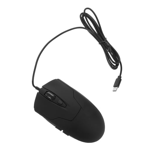 VILLCASE 1.5m Kabelgebundene Mit USB-c- Ergonomisches Design Für Laptops Und Desktops Tasten Mit Blauer Led-Beleuchtung Geschwindigkeitsregelung Kabel Für Gaming Und Büro von VILLCASE