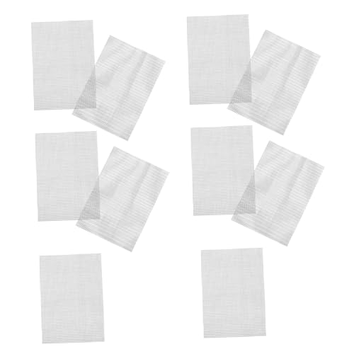 VILLCASE 10 Blatt Selbstklebender Reparaturpatch für Fenstergitter Strapazierfähiges Material zum Ausbessern von Löchern und Rissen Fenster und Türnetzen von VILLCASE
