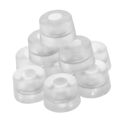 VILLCASE 10stücke Transparente Silikonmöbelpads rutschfeste Füße Für Stühle Tische Sofas Und Schneidebretter Bodenschutz Für Empfindliche Böden Langlebig Und Installieren von VILLCASE