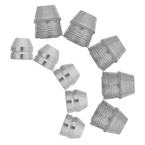 VILLCASE 10 Stück Metallkeile für Axt und Hammer Griffe Verschleißfest Präzise Passform Stabile Verbindung Werkzeug Keile für Werkstatt Möbelmontage und BAU Ø Heavy-Duty von VILLCASE