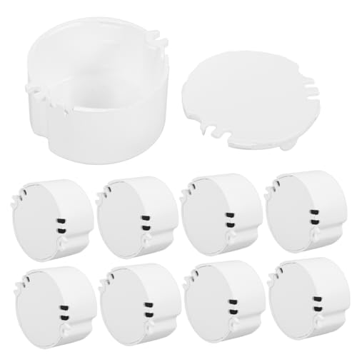 VILLCASE 10 Stück Miniature Runde Kunststoff Kontrollbox Teiliges Wasserdichte Abzweigdose für und Außenanwendungen Tragbare Elektronikgehäuse für Vielseitige Nutzung Präzise Konstruktion VILLCASE 10 Stück Miniature Runde Kunststoff Kontrollbox Teiliges Wasserdichte Abzweigdose für und Außenanwendungen Tragbare Elektronikgehäuse für Vielseitige Nutzung Präzise Konstruktion von VILLCASE