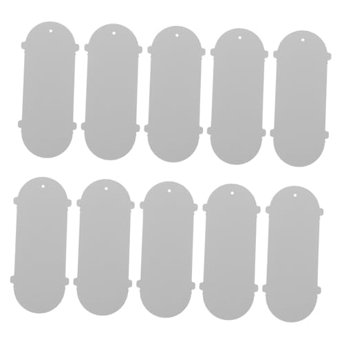 VILLCASE 10 Stück Mobile Klimaanlage Abluftschlauch Abdeckung Teiliges Plastisch Regenabdeckung für Entlüftungsöffnung Schützt vor Regen für Mobile Klimageräte Leichte und Langlebige Lösung von VILLCASE