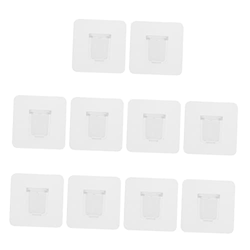 VILLCASE 10 Stück Regalbodenträger Transparente Selbstklebende Stützen Bohrfreie Regalhalterung für Schränke und Verstärktes Design Einfache Installation Starke Haftung VILLCASE 10 Stück Regalbodenträger Transparente Selbstklebende Stützen Bohrfreie Regalhalterung für Schränke und Verstärktes Design Einfache Installation Starke Haftung von VILLCASE