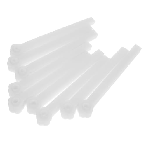 VILLCASE 10 Stück Teiliges DIY Fächerkit Leichter Faltfächerrahmen Kunststoff für Kreative Bastelprojekte für Handgefertigte Fächer und Besondere Anlässe von VILLCASE