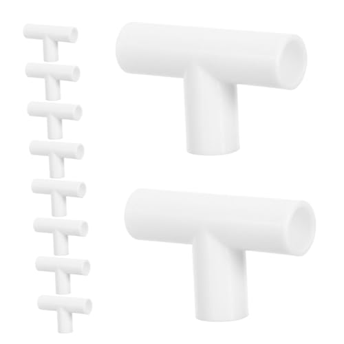 VILLCASE 10 Stück Teiliges PVC T förmiges Rohrverbinder für Babyschutzzaun Ersatzteile Vielseitige Playpen Verbindungsstücke für Stabile DIY Kinderzaun Konstruktion Einfache Montage VILLCASE 10 Stück Teiliges PVC T förmiges Rohrverbinder für Babyschutzzaun Ersatzteile Vielseitige Playpen Verbindungsstücke für Stabile DIY Kinderzaun Konstruktion Einfache Montage von VILLCASE