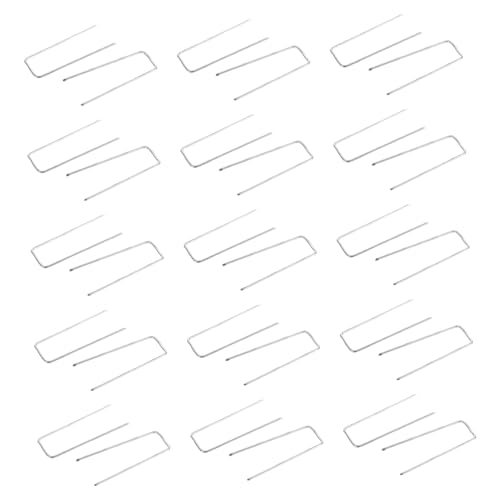 VILLCASE 100 Stück Garten Begrünungsnadeln Rostfreie U-Nadeln für Kranzherstellung und Floristik Robustes Material für Kreative Bastelprojekte für Pflanzen und Dekorationen VILLCASE 100 Stück Garten Begrünungsnadeln Rostfreie U-Nadeln für Kranzherstellung und Floristik Robustes Material für Kreative Bastelprojekte für Pflanzen und Dekorationen von VILLCASE