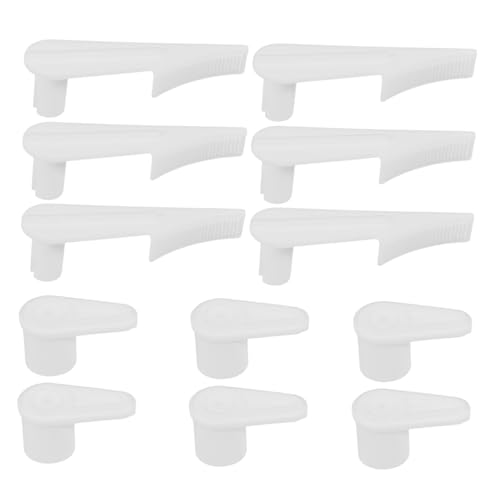 VILLCASE 12 Stück Deckenlampen Clips Halterungen für LED Leuchten Stabil und Einfache Installation Robuste Befestigungselemente für Lampenschirme von VILLCASE