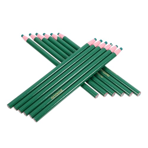 VILLCASE 12 Stück Teiliges Schneiderkreidestifte aus Wachs kein Anspitzen Nötig Präzise Markierstifte für Stoff und Modegestaltung Langlebig Tragbar zum Zeichnen und Schnittmuster von VILLCASE