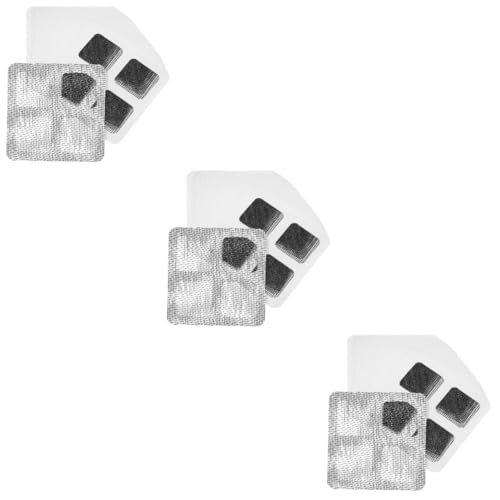 VILLCASE 120 Stck Drain Filter Mesh Aufkleber Selbstklebende Haarsiebe für Bodenablauf Waschbecken und Dusche Feinmaschiger Abflussfilter gegen Einsetzbar Einfach zu Montieren von VILLCASE