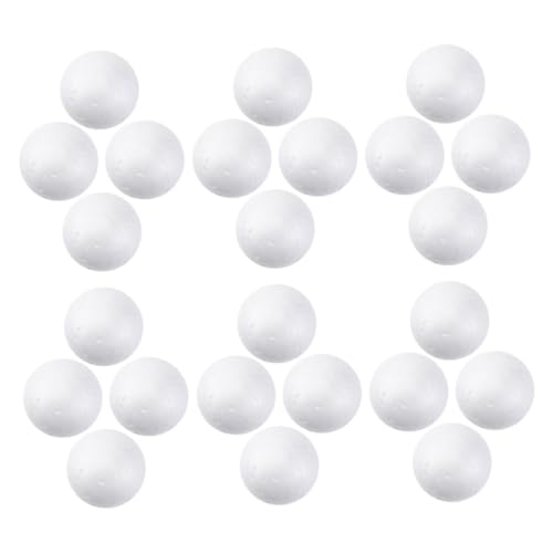 VILLCASE 120 Stück Weiße Schaumstoffkugeln aus Festem Polystyrol Leichte DIY Dekorationskugeln für Hochzeiten Bastelprojekte Party Schulkunst Stabile Runde Formen für Kreative Gestaltung VILLCASE 120 Stück Weiße Schaumstoffkugeln aus Festem Polystyrol Leichte DIY Dekorationskugeln für Hochzeiten Bastelprojekte Party Schulkunst Stabile Runde Formen für Kreative Gestaltung von VILLCASE