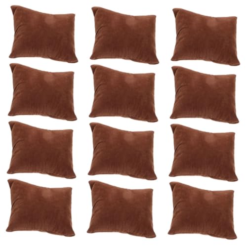 VILLCASE 15 Stück Teiliges Samt Uhrenkissen Set Kleines Schmuckkissen für Armbandhalter Uhrenbox Polster Kleine Kissen zum Schutz und Präsentation von Schmuck und Armbändern VILLCASE 15 Stück Teiliges Samt Uhrenkissen Set Kleines Schmuckkissen für Armbandhalter Uhrenbox Polster Kleine Kissen zum Schutz und Präsentation von Schmuck und Armbändern von VILLCASE