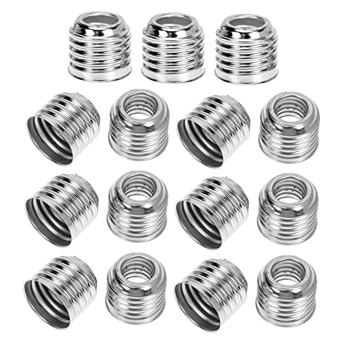 VILLCASE 15Stücke Glühbirnenadapter Teiliges LED Lichtbasis Adapter für Einfache Installation für Verwendung mit LED Leuchten und Lampenfassung VILLCASE 15Stücke Glühbirnenadapter Teiliges LED Lichtbasis Adapter für Einfache Installation für Verwendung mit LED Leuchten und Lampenfassung von VILLCASE