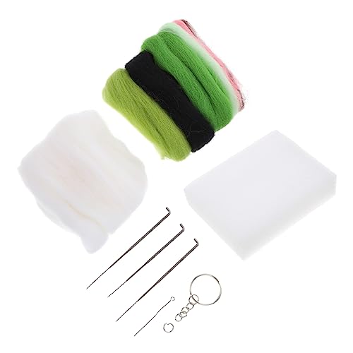 VILLCASE 1Satz Nadelfilz Starter Kit Für Anfänger Panda Wollfilzmaterial Für DIY Projekte Für Handarbeiten Nadelfilze VILLCASE 1Satz Nadelfilz Starter Kit Für Anfänger Panda Wollfilzmaterial Für DIY Projekte Für Handarbeiten Nadelfilze von VILLCASE