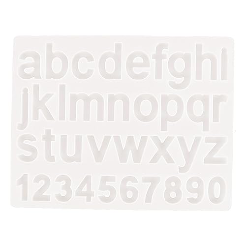 VILLCASE Zahlen Buchstaben Form Wiederverwendbare Antihaft-schmuckherstellung Werkzeug Brief Silikonform VILLCASE Zahlen Buchstaben Form Wiederverwendbare Antihaft-schmuckherstellung Werkzeug Brief Silikonform von VILLCASE