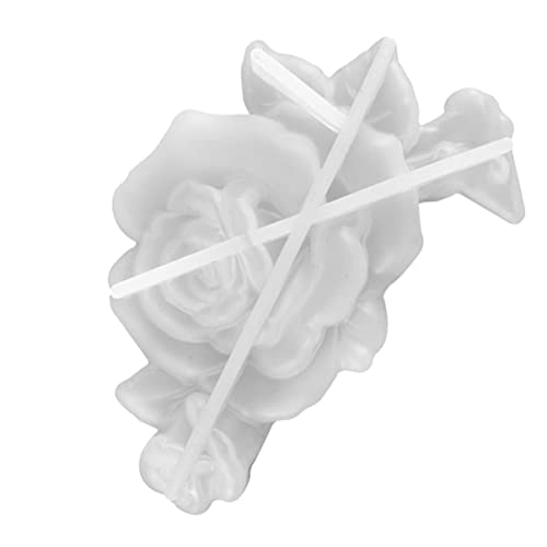 VILLCASE Silikonform Für Rosen Zum Herstellen Eines Tabletts Dekorative Form Für Rosenblüten. von VILLCASE