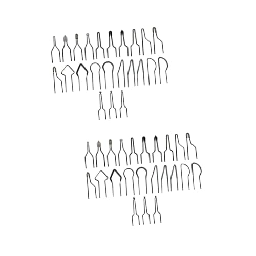 VILLCASE 2 Packungen Mit 23 Hochohmigen Brandmalerei-drahtspitzen 23 Verschiedene Stile Silber Durchmesser 1 Mm Elektrisches Brandmalerei-werkzeug Für Holzbrennmaschinen von VILLCASE