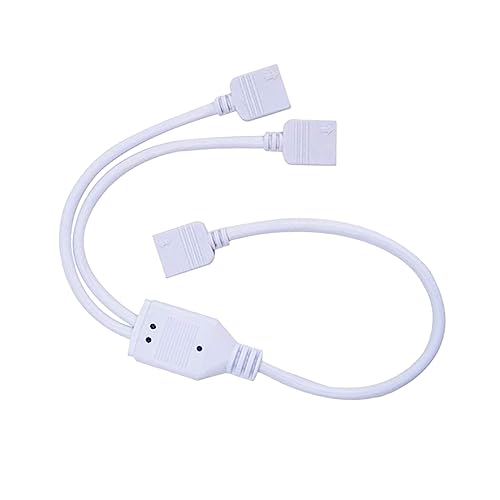 VILLCASE 2 STÜCK LED Strip Splitter Pin Kabel Fach Verteiler für Pin Smd Rgb LED Lichtband PVC Isolierung Einfache Steckverbindung ohne Löten für Rgb Controller von VILLCASE