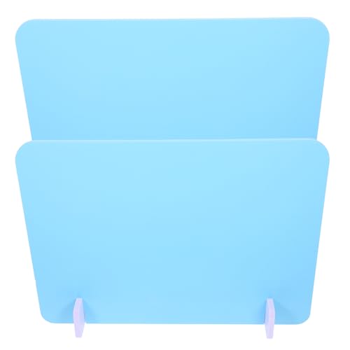 VILLCASE 2 Sätze Akustische Tisch Trennwände Blau mit Sockel Freistehend Schallschutz Schutz vor Tröpfchen für Schüler Büro Test Lernen Essen VILLCASE 2 Sätze Akustische Tisch Trennwände Blau mit Sockel Freistehend Schallschutz Schutz vor Tröpfchen für Schüler Büro Test Lernen Essen von VILLCASE