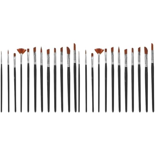 VILLCASE 2 Sätze Nylon-malerei Zeichnen Für Anfänger Paint Brush Lackierpinsel Für Lacke Künstlerpinsel Brush Set Haselnussbürste Detailfarbe Ölgemälde Pinsel Wasserfarbe Holz 12 Stück * 2 VILLCASE 2 Sätze Nylon-malerei Zeichnen Für Anfänger Paint Brush Lackierpinsel Für Lacke Künstlerpinsel Brush Set Haselnussbürste Detailfarbe Ölgemälde Pinsel Wasserfarbe Holz 12 Stück * 2 von VILLCASE