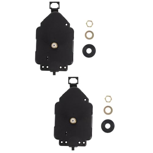 VILLCASE 2 Sätze Schaukelbewegung wanduhr Wurzel Pendelmechanismus analog Austauschbar Taktbewegungsmechanismus Pendel Wanduhr Ersatzteile Stille Uhrenmechanismus Plastik Schwarz VILLCASE 2 Sätze Schaukelbewegung wanduhr Wurzel Pendelmechanismus analog Austauschbar Taktbewegungsmechanismus Pendel Wanduhr Ersatzteile Stille Uhrenmechanismus Plastik Schwarz von VILLCASE