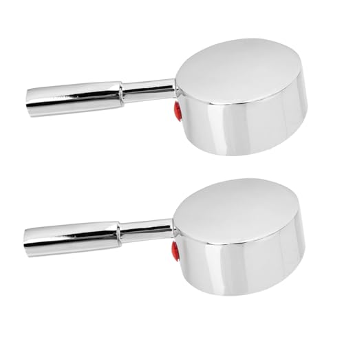 VILLCASE 2 Sätze Wasserhahn Hebelgriff Ersatzgriff aus Robustem Legierungsmaterial Geschmeidig Drehbar Passend für Küchen Badezimmerarmaturen Multifunktional für Dusch Waschtischarmaturen VILLCASE 2 Sätze Wasserhahn Hebelgriff Ersatzgriff aus Robustem Legierungsmaterial Geschmeidig Drehbar Passend für Küchen Badezimmerarmaturen Multifunktional für Dusch Waschtischarmaturen von VILLCASE