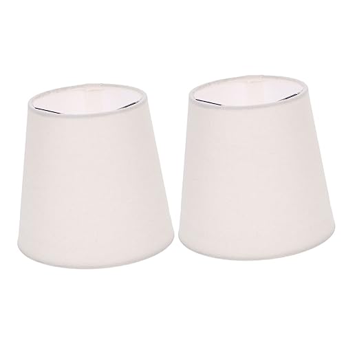VILLCASE 2 Stck. Stoff Lampenschirme für Tisch und Wandleuchten Barrellampenschirme Kaffee für Kronleuchter und Dekoration Wohnräumen VILLCASE 2 Stck. Stoff Lampenschirme für Tisch und Wandleuchten Barrellampenschirme Kaffee für Kronleuchter und Dekoration Wohnräumen von VILLCASE