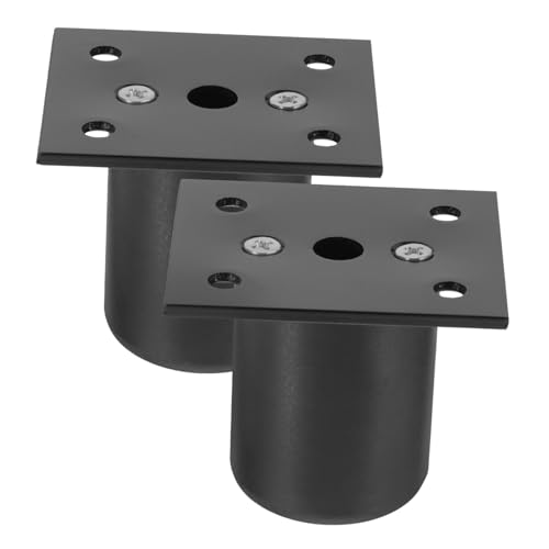VILLCASE 2stücke Schrankfüsse Verstellbar Für Möbel Bettrahmen-stützbein Aus Aluminiumlegierungen Sofabeine Stuhlbeine Möbelfüße Ersatz-sofabeine Beine Für Couchtische von VILLCASE