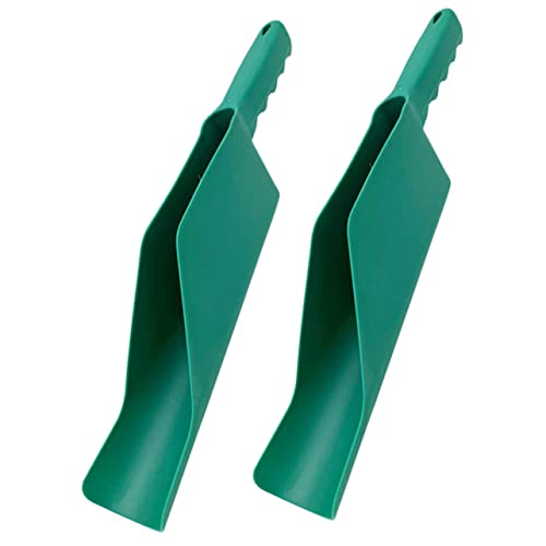 VILLCASE 2 Stück Dachrinnen Schaufel Gartenlauben Reinigungsspoon Leichtes Handwerkzeug zur Mühelosen Entfernung von Schmutz und Blättern Abflüssen Praktische Reinigungshilfe für Zuhause von VILLCASE