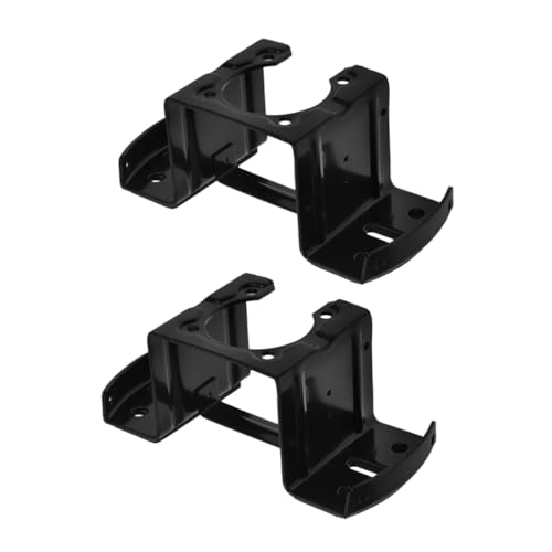 VILLCASE 2 Stück Deckenventilator Montagesatz Metall Deckenleuchten Adapter Halterung für Wohnzimmer und Schlafzimmer Stabiler Halt ohne Wackeln von VILLCASE