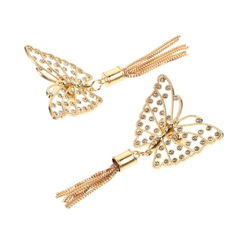 VILLCASE 2 Stück Dekorative aus Aluminium für Handtaschen und Koffer Langlebige Sichere Befestigungs accessoires mit Modischem Schmetterlingsdesign Einfach Anzubringen VILLCASE 2 Stück Dekorative aus Aluminium für Handtaschen und Koffer Langlebige Sichere Befestigungs accessoires mit Modischem Schmetterlingsdesign Einfach Anzubringen von VILLCASE