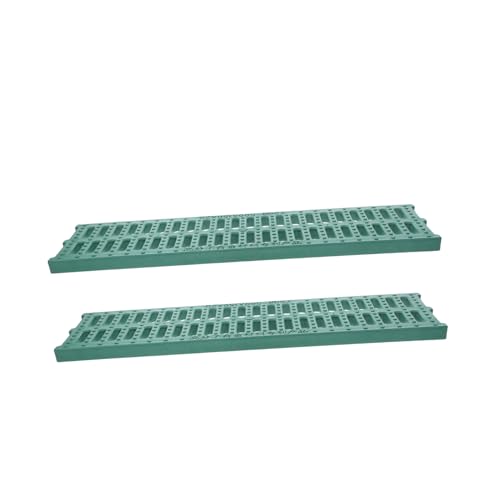 VILLCASE 2 Stück Kanalrost Kanalablaufkappe Kunststoff Abflussabdeckung Grabenentwässerung Kunststoff Abflussrost Küchen Abflussabdeckung Drainagerost Abdeckung Kanalrost von VILLCASE