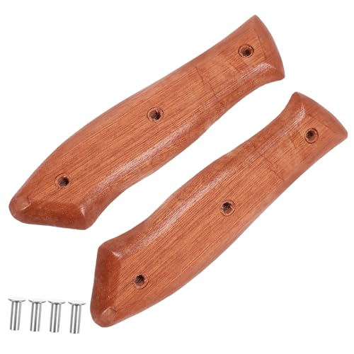 VILLCASE 2 Stück Messergriff Holz Ersatzgriff Teiliges Leichtes Küchenmessergriff Reparaturgriff Langlebigem Holz für Cutter Messergriffgriff Ersatzteile Küchenmessergriff Reparatur VILLCASE 2 Stück Messergriff Holz Ersatzgriff Teiliges Leichtes Küchenmessergriff Reparaturgriff Langlebigem Holz für Cutter Messergriffgriff Ersatzteile Küchenmessergriff Reparatur von VILLCASE