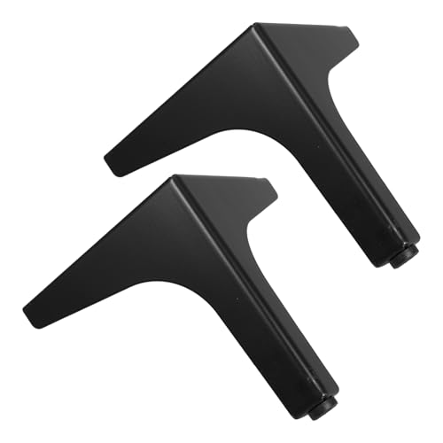 VILLCASE 2 Stück Metall Dreieck Möbelbeine für Sofa Tisch und Kommode Stabile Ersatzfüße Metall Schwarz für DIY Möbel Upgrades VILLCASE 2 Stück Metall Dreieck Möbelbeine für Sofa Tisch und Kommode Stabile Ersatzfüße Metall Schwarz für DIY Möbel Upgrades von VILLCASE
