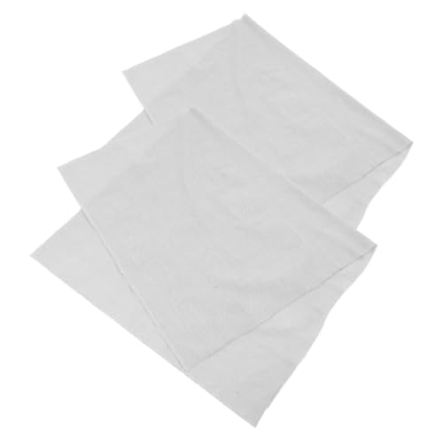 VILLCASE 2 Stück Muslin für Werkzeug für Skulpturen Tischdecke und für DIY Kunstprojekte Weiß Geeignet für Familienaktivitäten von VILLCASE