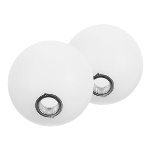 VILLCASE 2 Stück Runde Kugel Lampe für Tischlampen Ersatzschirm für Stehlampen und Deckenleuchten Elegante Lichtabdeckung für Stilvolle Raumgestaltung VILLCASE 2 Stück Runde Kugel Lampe für Tischlampen Ersatzschirm für Stehlampen und Deckenleuchten Elegante Lichtabdeckung für Stilvolle Raumgestaltung von VILLCASE
