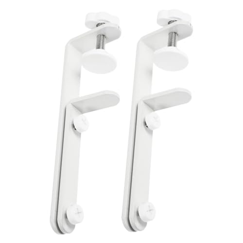 VILLCASE 2 Stück Tisch Pegboard Halterung Verstellbarer Tischständer für Pegboard Displays Robustes Eisenmaterial für Sichere Aufbewahrung und Modernen Look von VILLCASE