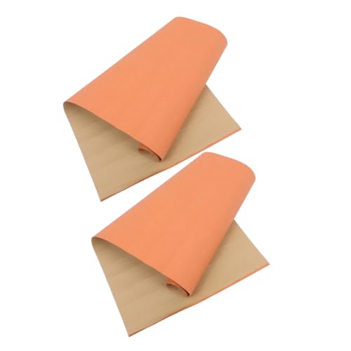 VILLCASE 2 Stück Ultra Dünnes Versteifungsmaterial für DIY Handtaschen Zubehör für Geldbörsen und Bastelprojekte von VILLCASE