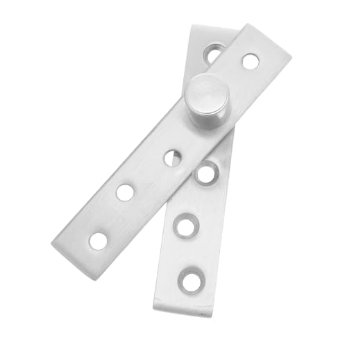 VILLCASE 2 Stück Unsichtbare Scharniere Geheimtürscharniere Drehscharnier Für Türen Innentürscharniere Türdrehscharniere Hardware Holztürdrehscharnier Verstecktes Drehscharnier von VILLCASE