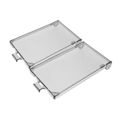VILLCASE 2 Stück Wasserdichte Junction Box Abdeckung Transparente Wetterfeste Steckdosenschutzkappe Kompatibel mit Verschiedenen Steckdosen und Schaltern Schnelle Montage für Haus Gewerbe von VILLCASE