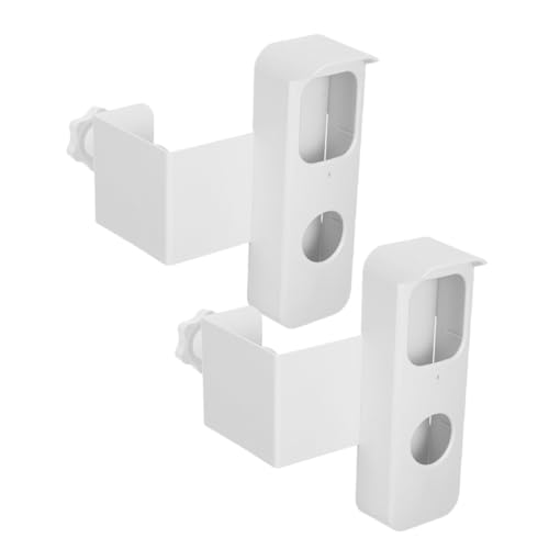 VILLCASE 2 Stück Wetterfester Bohrfreier Blink Türklingelhalter mit Diebstahlschutz Montage für Video-türklingeln Regensicher Sicherer Türmontagehalter für Wohnung und Zuhause von VILLCASE