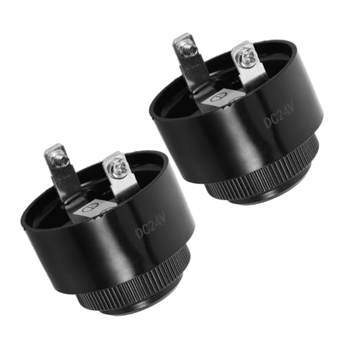 VILLCASE 2 Stücke Elektronischer Dauer-signalgeber Dc Summer mit Kunststoffgehäuse Aktiver Warnton für Automatisierung Steuerpulte Maschinen und Fahrzeugalarme VILLCASE 2 Stücke Elektronischer Dauer-signalgeber Dc Summer mit Kunststoffgehäuse Aktiver Warnton für Automatisierung Steuerpulte Maschinen und Fahrzeugalarme von VILLCASE