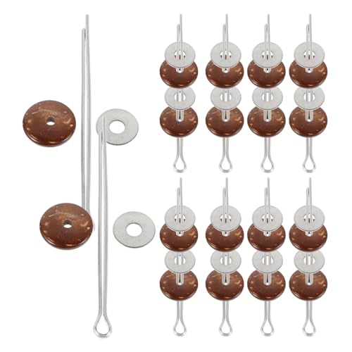 VILLCASE 20 Stück Flexible Gelenkverbindungsbolzen Für Puppen Holzzubehör Für Selbstgemacht Spielzeugbären Kokosnuss Schalenmaterial Langlebig Sicher Für Puppen Und VILLCASE 20 Stück Flexible Gelenkverbindungsbolzen Für Puppen Holzzubehör Für Selbstgemacht Spielzeugbären Kokosnuss Schalenmaterial Langlebig Sicher Für Puppen Und von VILLCASE
