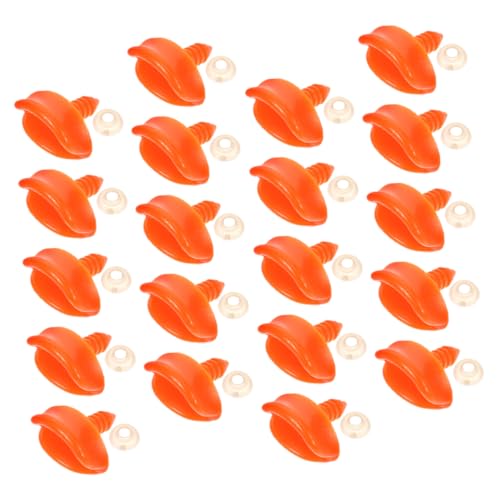 VILLCASE 20 Stück Kunststoff Entenschnabel Mit Dichtung Für Puppen Stofftiere Installieren Selbstgemacht Zubehör Basteln Entenmaul Ersatz Vielseitig Einsetzbar VILLCASE 20 Stück Kunststoff Entenschnabel Mit Dichtung Für Puppen Stofftiere Installieren Selbstgemacht Zubehör Basteln Entenmaul Ersatz Vielseitig Einsetzbar von VILLCASE