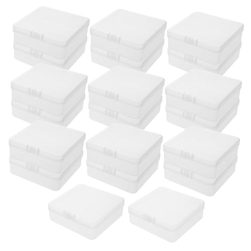 VILLCASE 20stücke Durchsichtige Aufbewahrungsbox Quadratisch Kleine Plastikbox Für Karten Und Spielzeug Transparenter Behälter Mit Klappdeckel Für Ordnung Und Aufbewahrung VILLCASE 20stücke Durchsichtige Aufbewahrungsbox Quadratisch Kleine Plastikbox Für Karten Und Spielzeug Transparenter Behälter Mit Klappdeckel Für Ordnung Und Aufbewahrung von VILLCASE