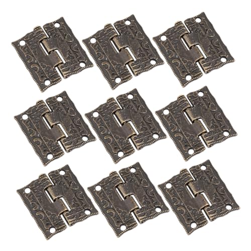 VILLCASE 20 Stück Teiliges Antike Kunstvoll Geschnitzte Hohl scharnier aus Legierung Robuste Möbel Schmuckbox scharnier für Holzkisten Schranktüren Fenster Vielseitig und Langlebig VILLCASE 20 Stück Teiliges Antike Kunstvoll Geschnitzte Hohl scharnier aus Legierung Robuste Möbel Schmuckbox scharnier für Holzkisten Schranktüren Fenster Vielseitig und Langlebig von VILLCASE