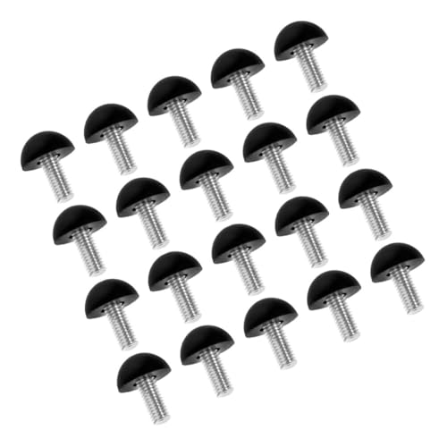 VILLCASE 20 Stück Teiliges Möbel Verstellbar mit Schrauben Gummimaterial Runde Köpfe für Stabile Höhenanpassung und Bodenschutz Geeignet für Tisch Stuhl Schrank Beine VILLCASE 20 Stück Teiliges Möbel Verstellbar mit Schrauben Gummimaterial Runde Köpfe für Stabile Höhenanpassung und Bodenschutz Geeignet für Tisch Stuhl Schrank Beine von VILLCASE