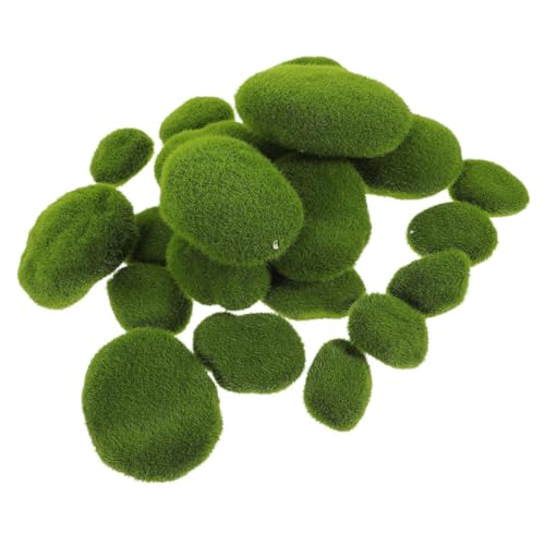 VILLCASE 25 Stück Teiliges Künstliches Moosstein- Lebensechte Grüne Mooskugeln in Wartungsfreie Dekoration für Feengärten Bonsai Blumenarrangements und Bastelarbeiten Ganzjährige Nutzung VILLCASE 25 Stück Teiliges Künstliches Moosstein- Lebensechte Grüne Mooskugeln in Wartungsfreie Dekoration für Feengärten Bonsai Blumenarrangements und Bastelarbeiten Ganzjährige Nutzung von VILLCASE