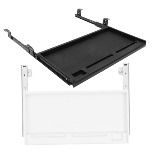 VILLCASE 2Sätze Keyboard Storage Tray with Drawer Under Desk Pull Out Computer Organizer for Office Use Compact Design for Efficient Workspace Management VILLCASE 2Sätze Keyboard Storage Tray with Drawer Under Desk Pull Out Computer Organizer for Office Use Compact Design for Efficient Workspace Management von VILLCASE